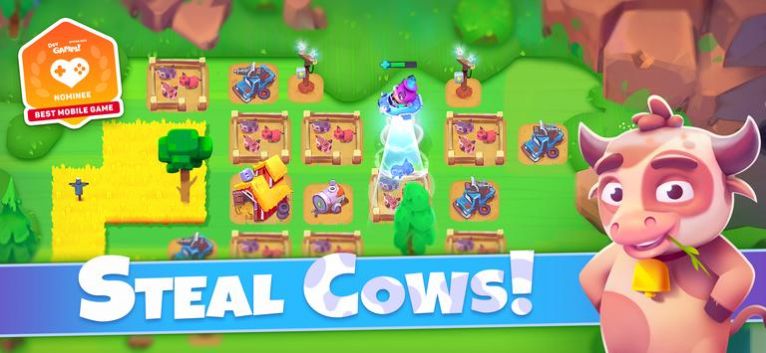 奶牛冲突游戏最新版(Cowlifters: Clash for Cows)图片1