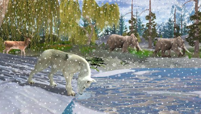 北极狼家庭模拟器截图1