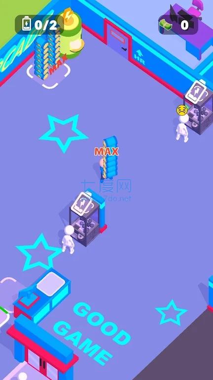 街机电池商店模拟游戏