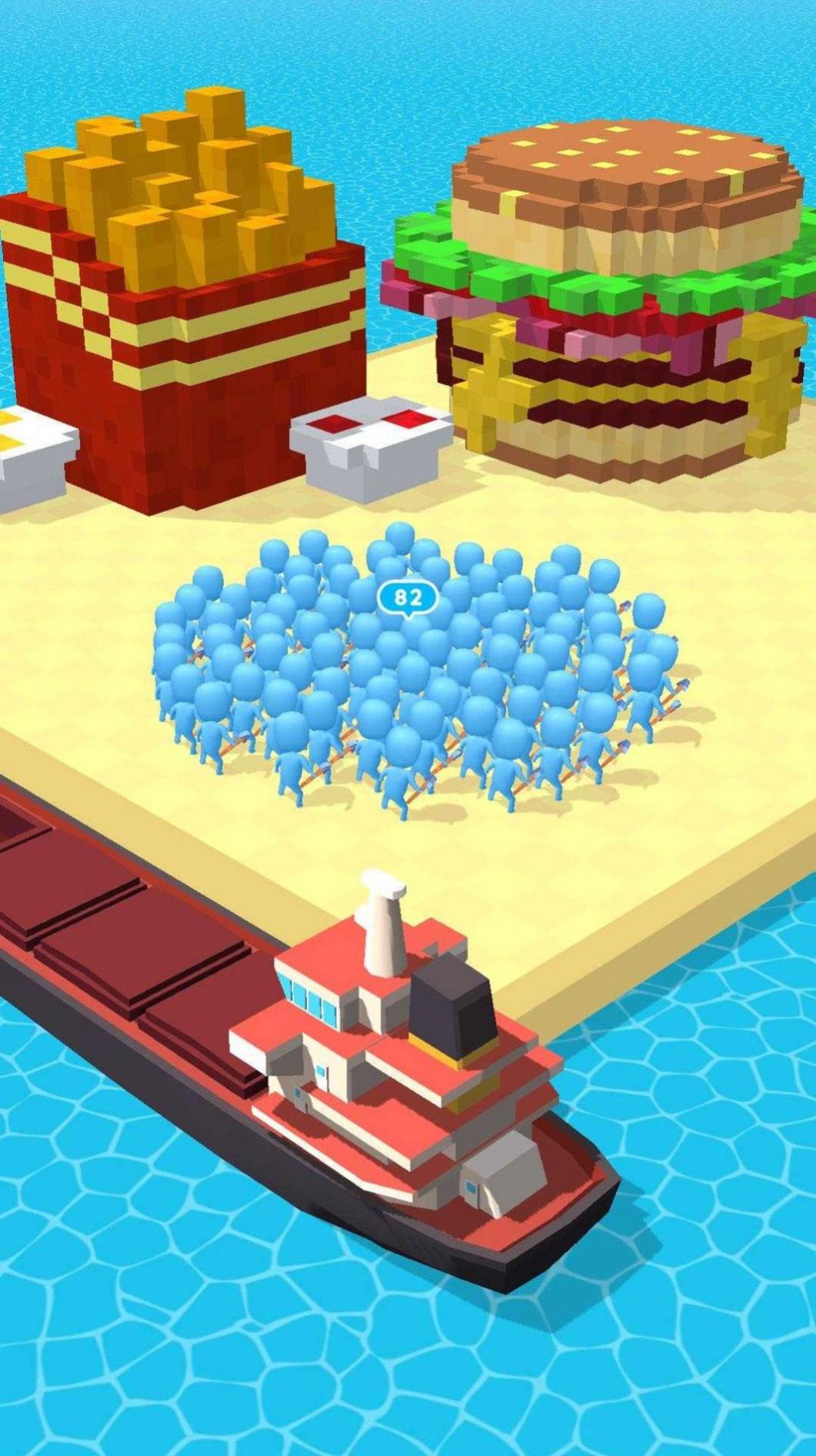 拥挤矿工队(Crowd