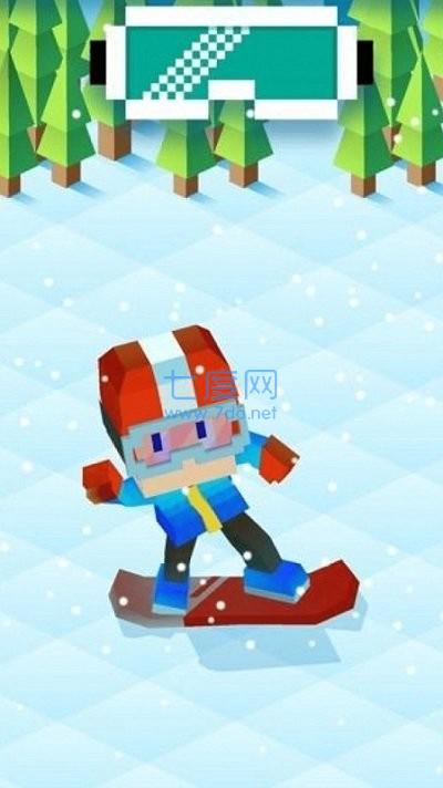 像素方块滑雪 v1.0