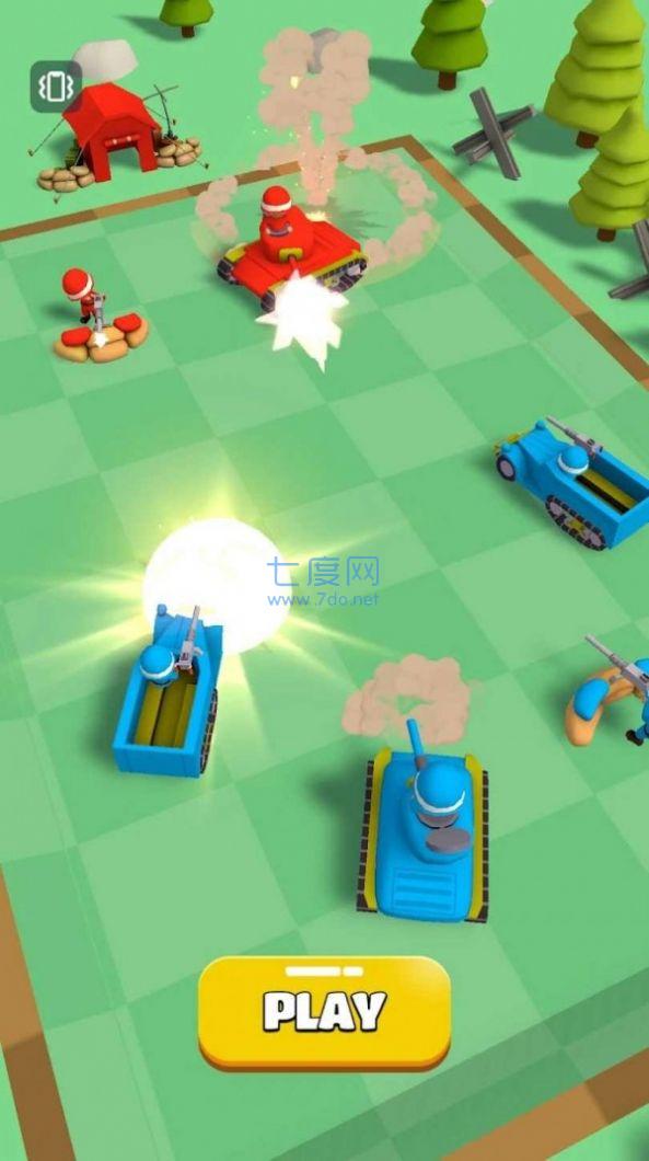 军人卡牌小游戏