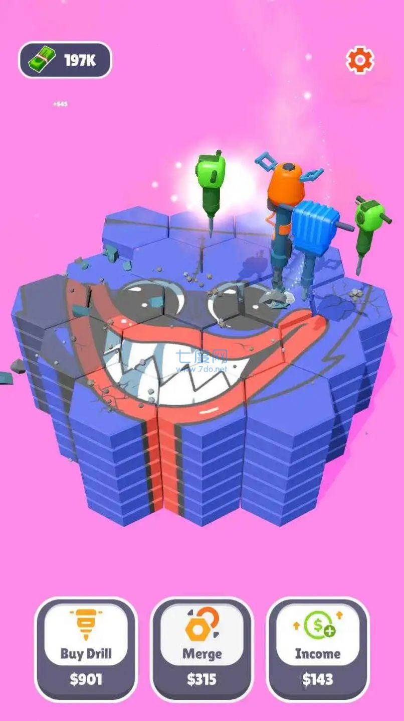 六角破碎机游戏