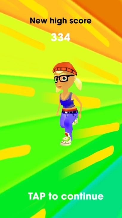 英雄异形地铁力冲刺跑 v1.0