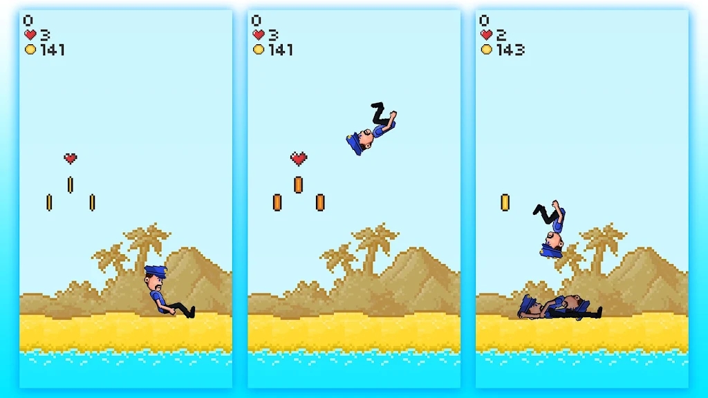 像素后空翻Backflip Joe