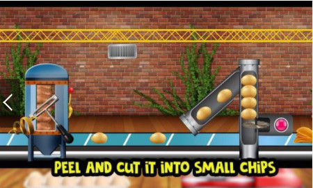 薯片零食厂游戏