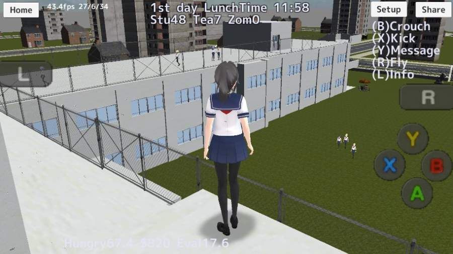校园女孩模拟器中文最新版  v4.1.2