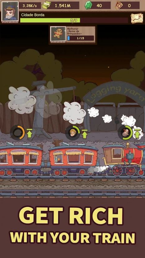 蒸汽火车大亨游戏安卓版（Steam Train Tycoon）  v4.1.2