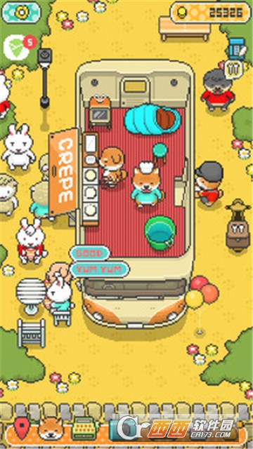 食品卡车柴犬厨师游戏 v1.0.4