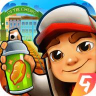 地铁跑酷笑脸金币