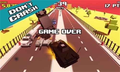 疯狂的道路坦克横撞  v0.1