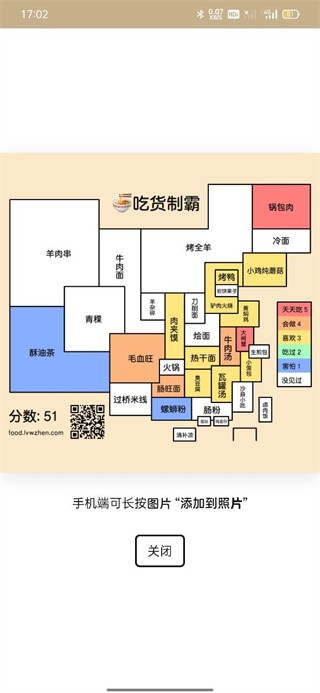 吃货制霸生成器 v1.0