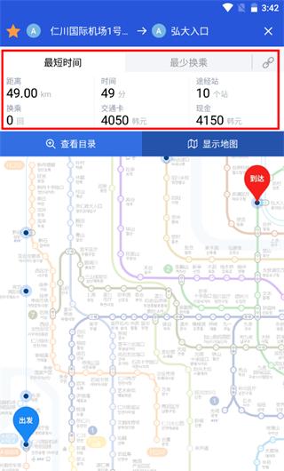 韩巢地铁线路图图片4