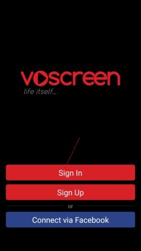voscreen怎么登录