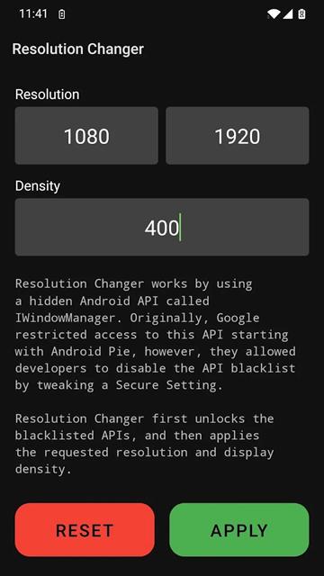 Resolution Changer图片2