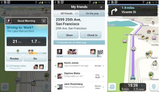 waze中文版导航地图图片