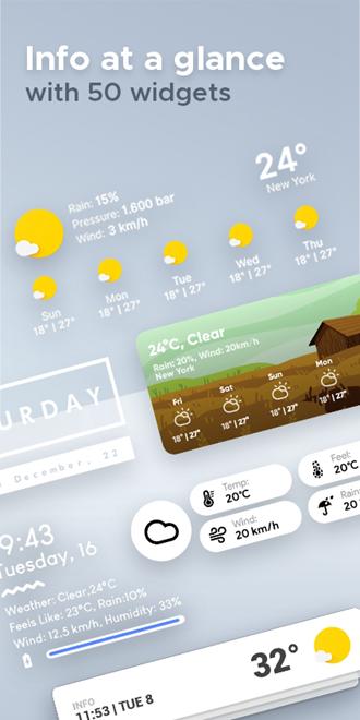 overdrop天气 安卓版v2.1.9