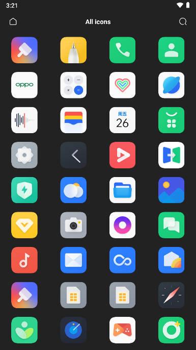 coloros12图标包app下载2023最新免费版 v1.0.1 安卓版 v1.0.1 安卓版