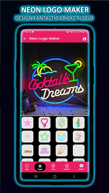 霓虹灯标志制作器app(Neon Logo Maker) v1.1 安卓中文版 v1.1 安卓中文版