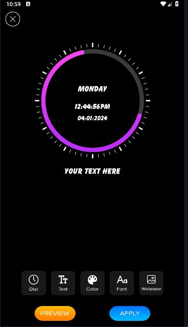 数字时钟壁纸 安卓版下载免费(AOD Clocks) v1.0.0 全屏高清版 v1.0.0 全屏高清版