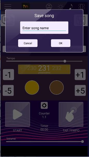 完美的节拍器app中文版(Best Metronome) v2.2.9 安卓汉化版 v2.2.9 安卓汉化版