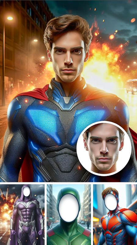 超级英雄照片相框app免费版(Costumes Photo Editor) v1.0.7 安卓中文版 v1.0.7 安卓中文版