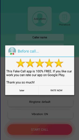 假来电屏保app(Fake Call Pro) v1.3 安卓中文版 v1.3 安卓中文版