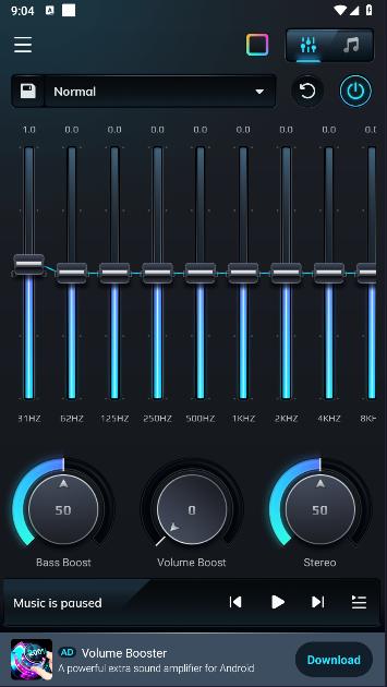 均衡器低音增强器APP(Equalizer) v1.0.0 安卓中文版 v1.0.0 安卓中文版