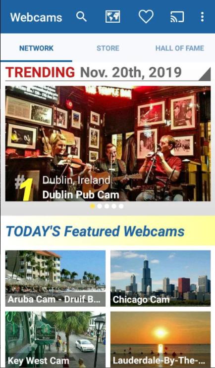 全球实况摄像头app高清免费版(Webcams) v2.0.32 安卓中文版 v2.0.32 安卓中文版