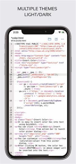 代码编辑器CodeEditor 