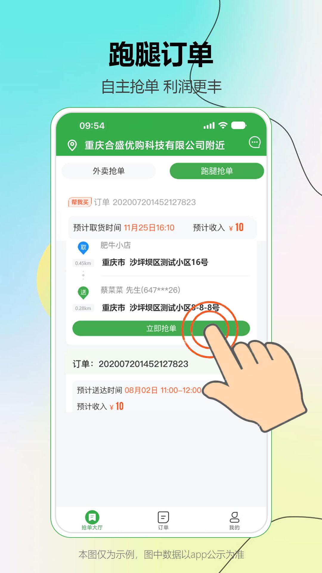 松鼠逛逛骑手端