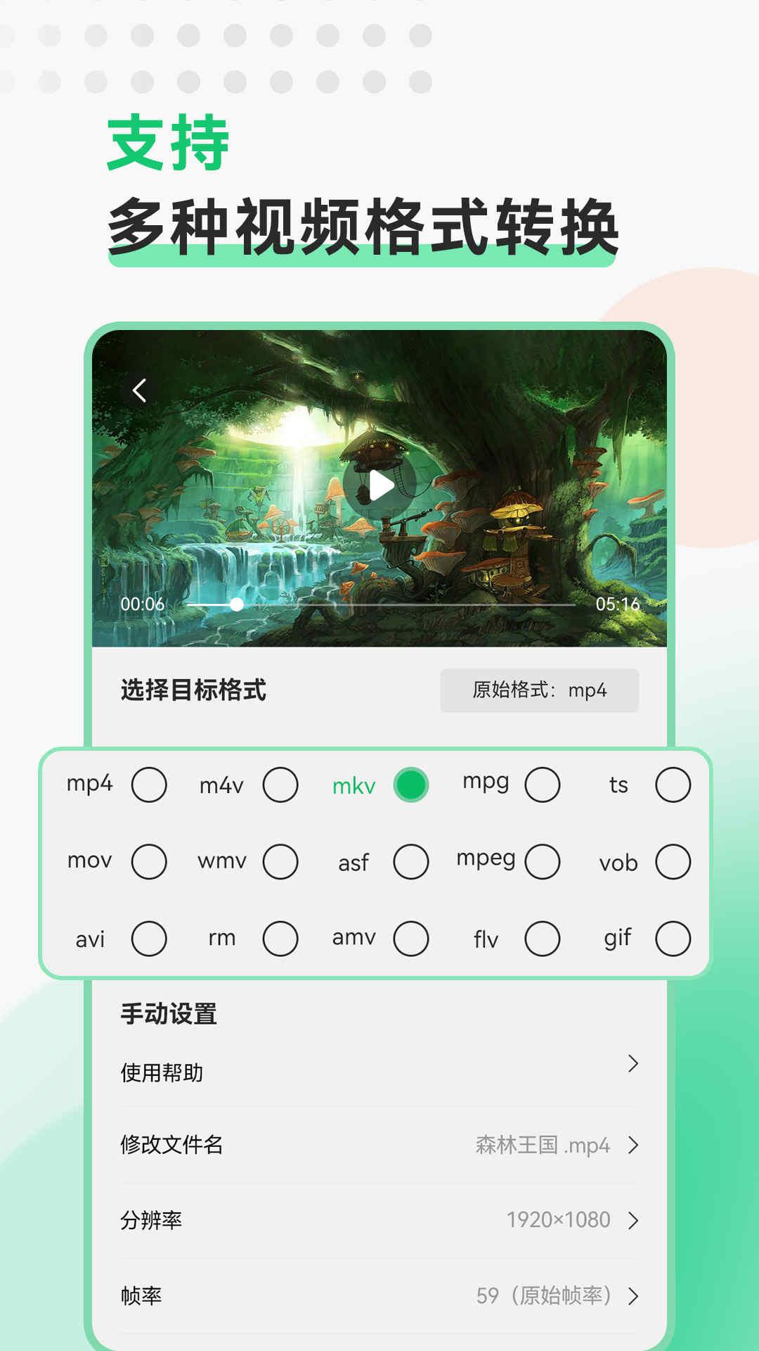 视频转换格式 v6.0.3