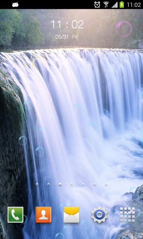 3D风景瀑布动态壁纸安卓版