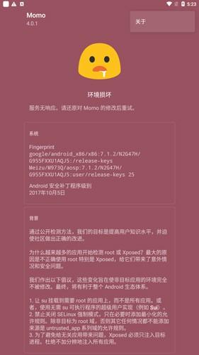 momo环境检测工具