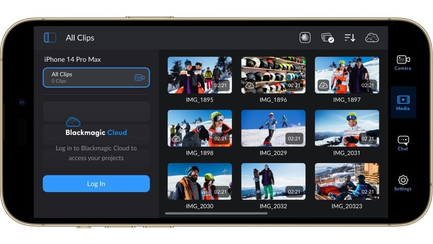 blackmagic camera v6.3.1