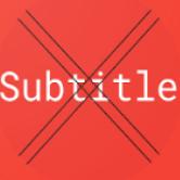 字幕杀手防烧屏