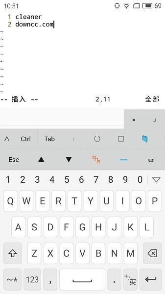 droidvim v1.5.1 v3.1.2