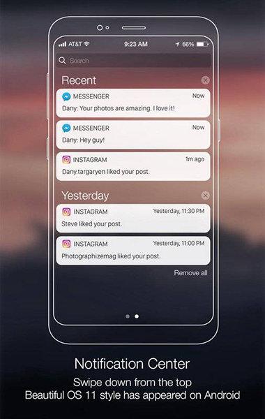 iNoty11高仿状态栏 v4.3.1