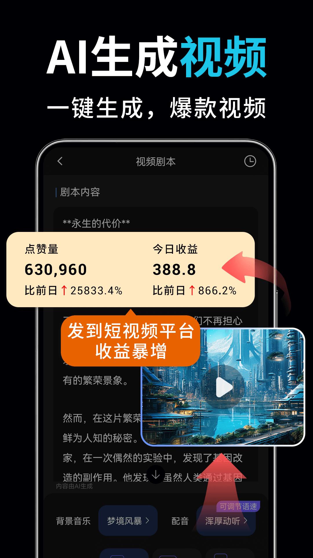 AI视频绘图写作精灵免会员 v5.1.4