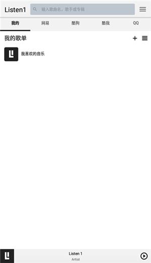 listen1.github.lo/listen1 v5.5.3