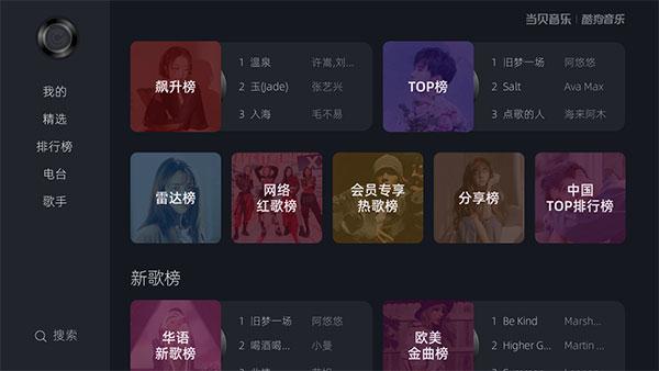 当贝酷狗音乐tv版 v6.1.3