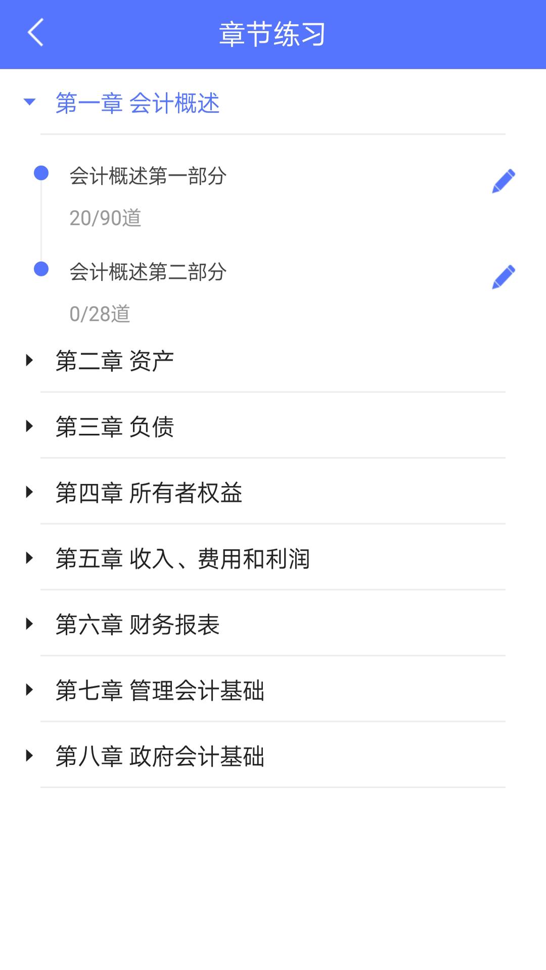 初级会计考题库 v5.3.3