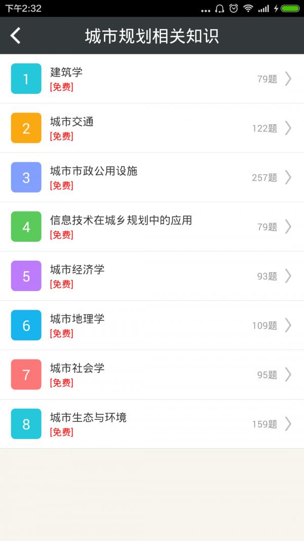 注册城市规划师总题库 v3.3.2