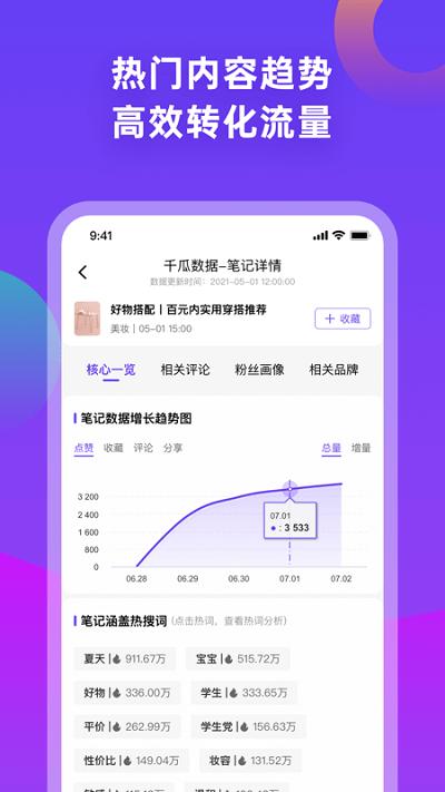 千瓜数据app v4.1.1