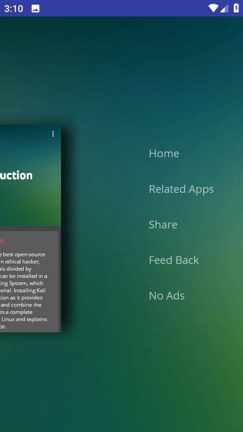 Learn Kali Linux app v5.1.3