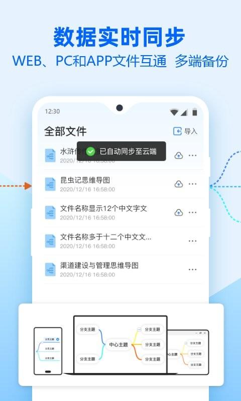 迅捷思维导图app v3.3.4