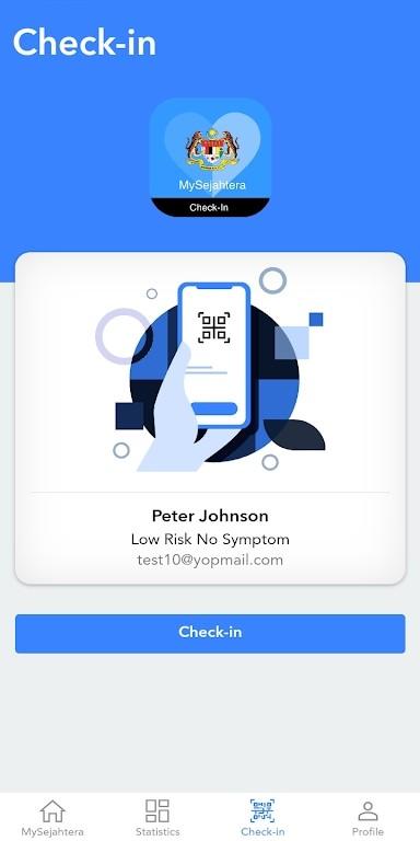 MySejahtera app v3.3.4