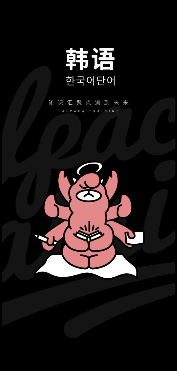 羊驼韩语单词 v4.0.3