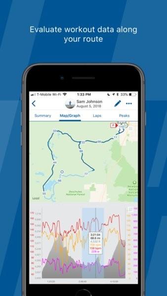 trainingpeaks app v6.3.3