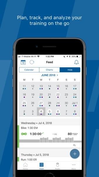 trainingpeaks app v6.3.3